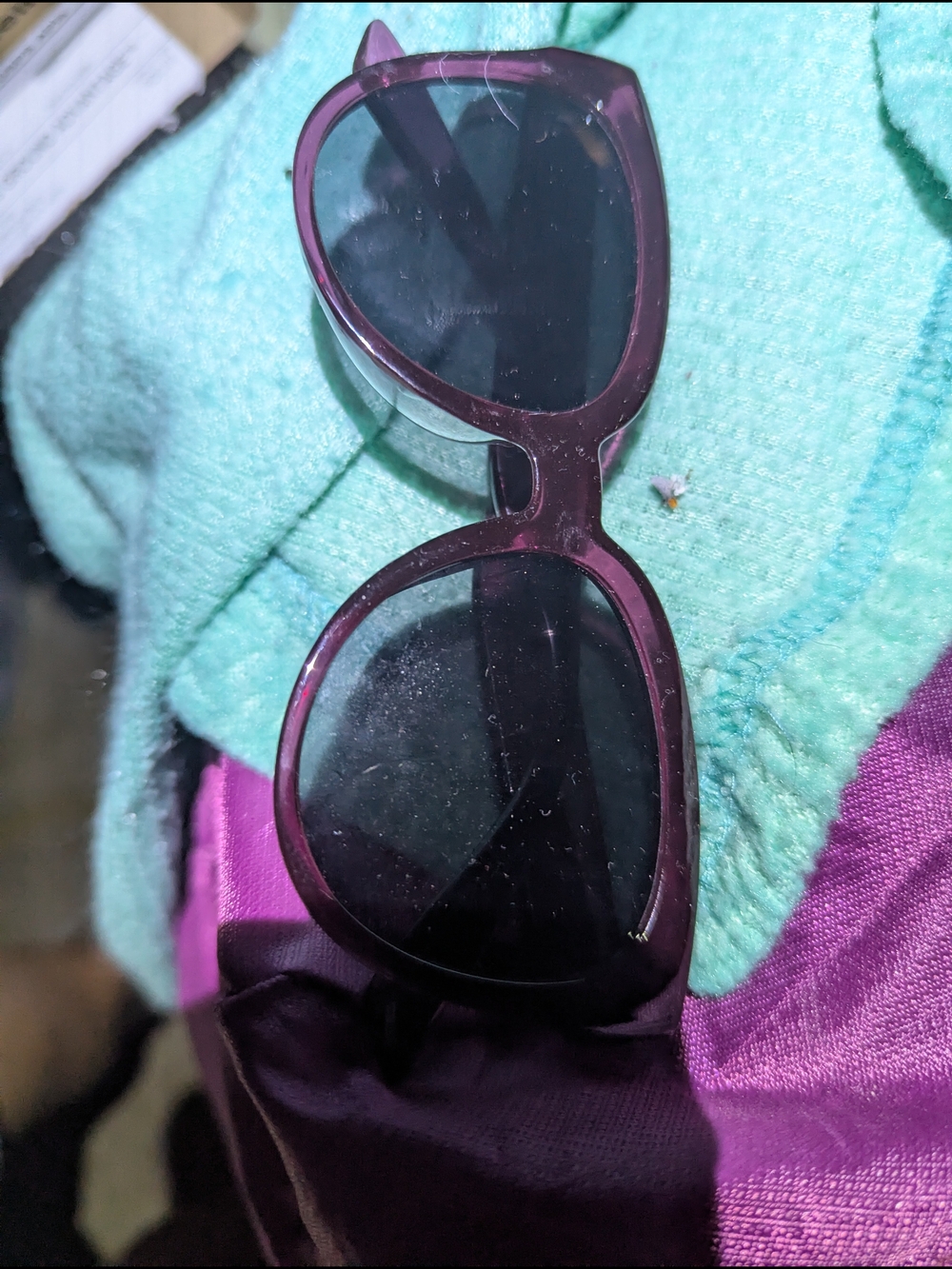 Purple Women’s Sunglasses - Stylish UV Protection
